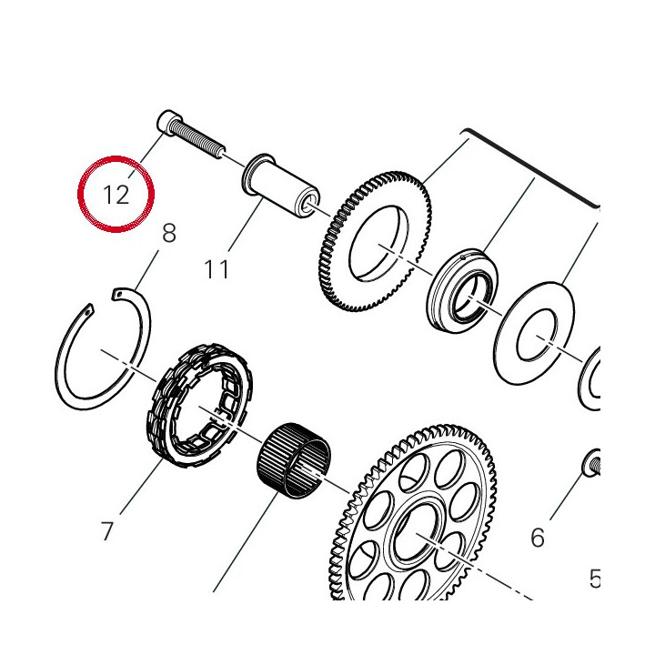 Vis 77150710C — réf. 77150710C | Ducati Store