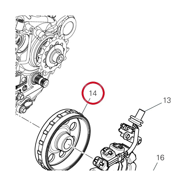 Rotor 26441182A — réf. 26441182A | Ducati Store