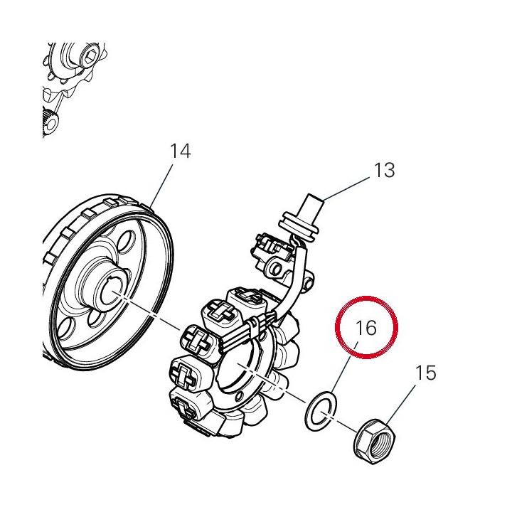 Rondelle 85219831A — réf. 85219831A | Ducati Store