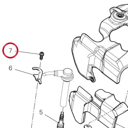 Vis tef M6X14 77210611A — réf. 77210611A | Ducati Store