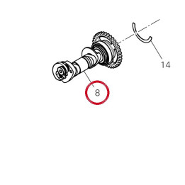Ass. albero distr. sca — réf. 14826761B | Ducati Store