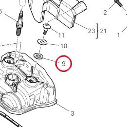 Joint en caoutchouc — réf. 76417991A | Ducati Store