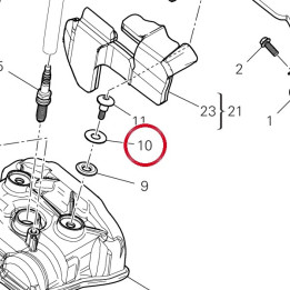 Rosette 85612081A — réf. 85612081A | Ducati Store