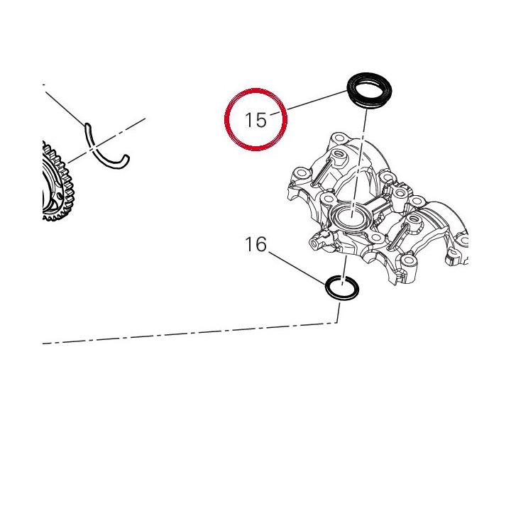 Joint, couvercle culasse — réf. 78812361A | Ducati Store
