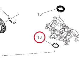 Joint torique 21.89X2.62 — réf. 88641311A | Ducati Store