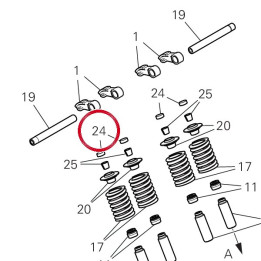 Réglage culbeteur — réf. 84012021AA | Ducati Store