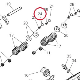 Réglage culbeteur — réf. 84012021AC | Ducati Store