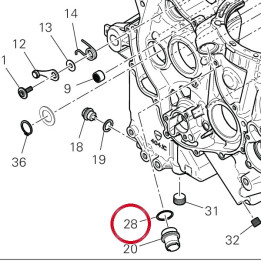 Joint torique 88642721A — réf. 88642721A | Ducati Store