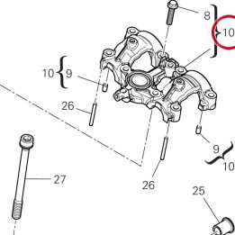 Culasse complète 301R6092A — réf. 301R6092A | Ducati Store
