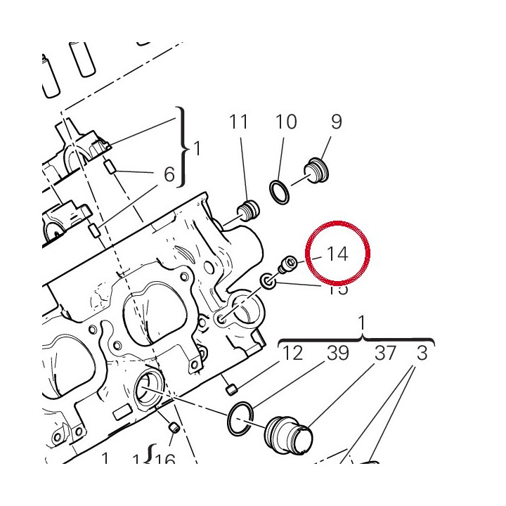 Vis 77150624B — réf. 77150624B | Ducati Store