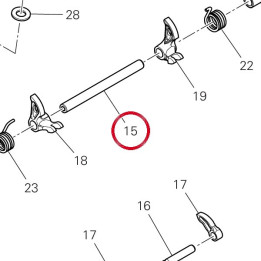 Axe culbuteur fermature — réf. 82115871A | Ducati Store
