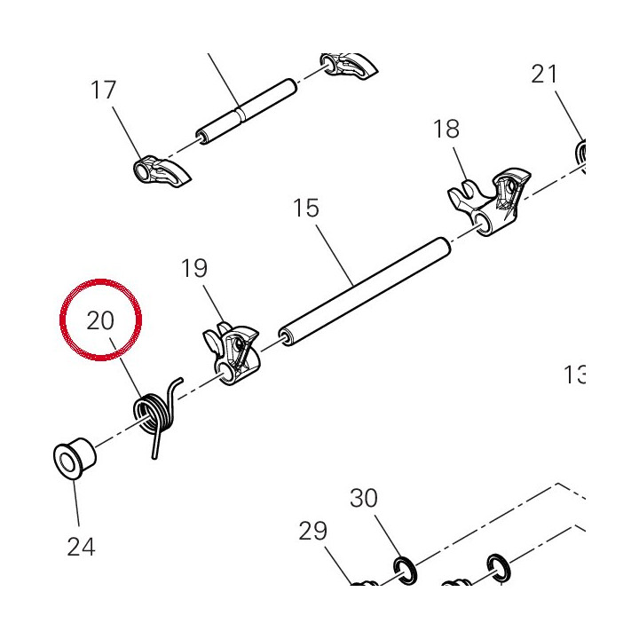 Ressort retour soupape — réf. 79917221A | Ducati Store