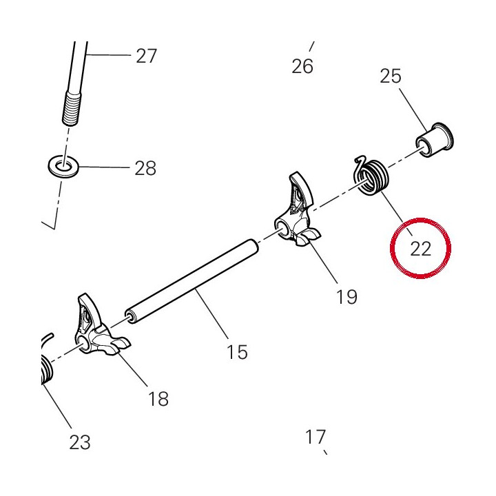 Ressort retour soupape — réf. 79917241A | Ducati Store
