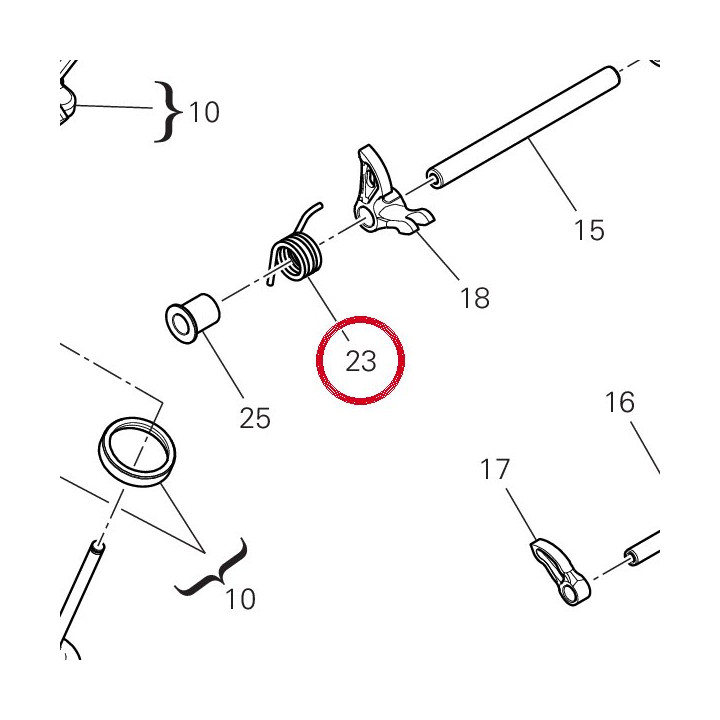 Ressort retour soupape — réf. 79917251A | Ducati Store