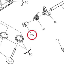 Entretoise 7131F181A — réf. 7131F181A | Ducati Store