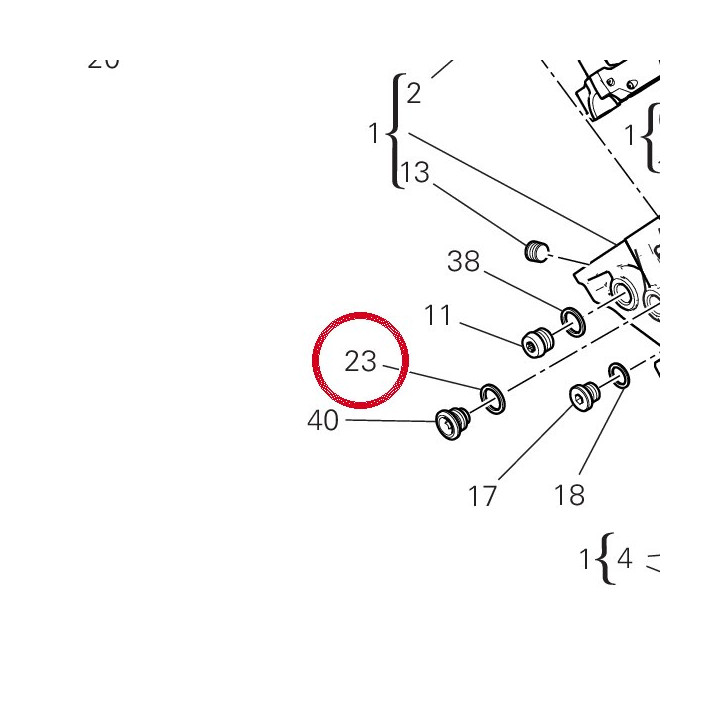 Joint 85250261B — réf. 85250261B | Ducati Store