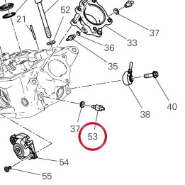 Capteur temperature — réf. 55241452A | Ducati Store