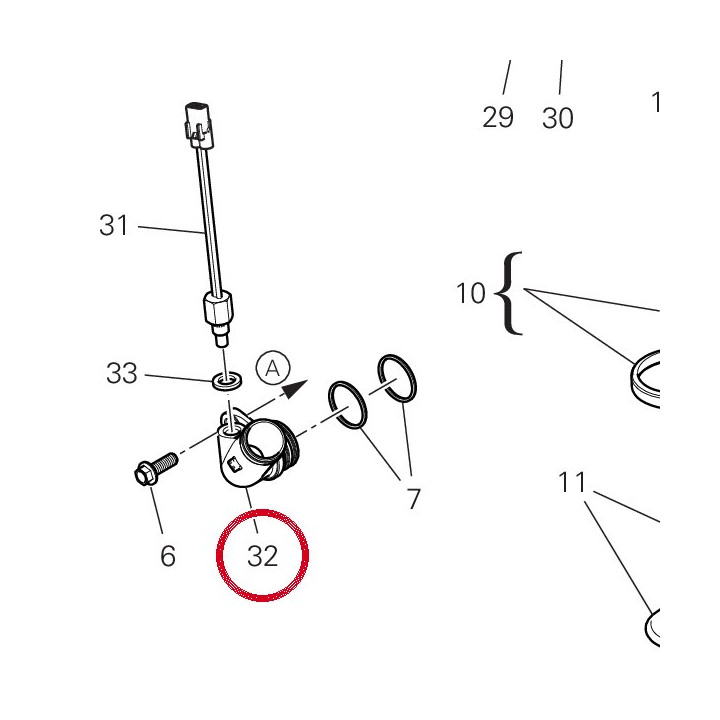 Goulotte 66810651A — réf. 66810651A | Ducati Store
