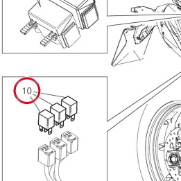 Relais 54140101A — réf. 54140101A | Ducati Store