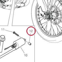 Entretoise bobine — réf. 7131F901AA | Ducati Store