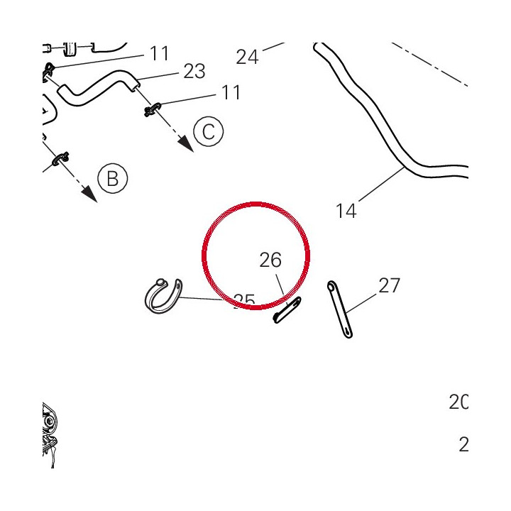 Collier caoutchouc 39Mm — réf. 74110551A | Ducati Store