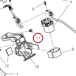 Vis tef M5X10 77250718B — réf. 77250718B | Ducati Store