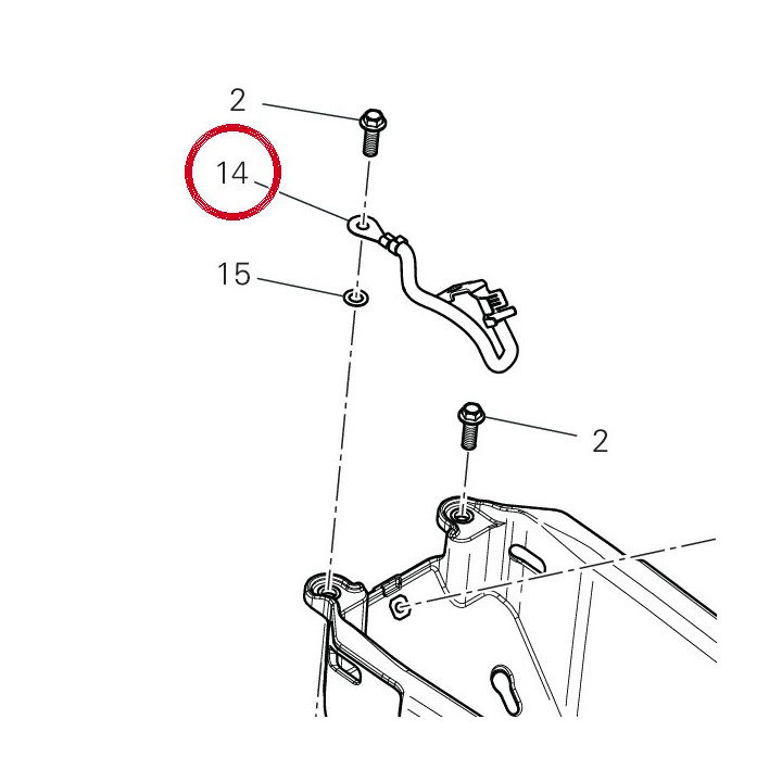 Cable 51311121B — réf. 51311121B | Ducati Store
