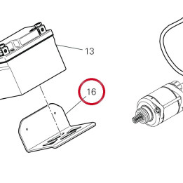 Coussin batterie 86614391A — réf. 86614391A | Ducati Store