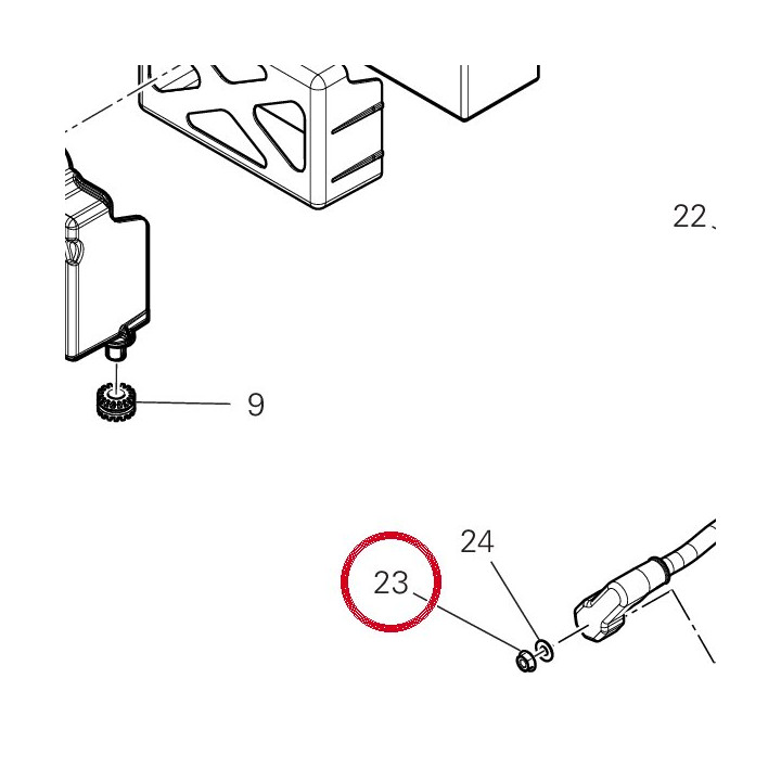 Écrou M6 75011211A — réf. 75011211A | Ducati Store