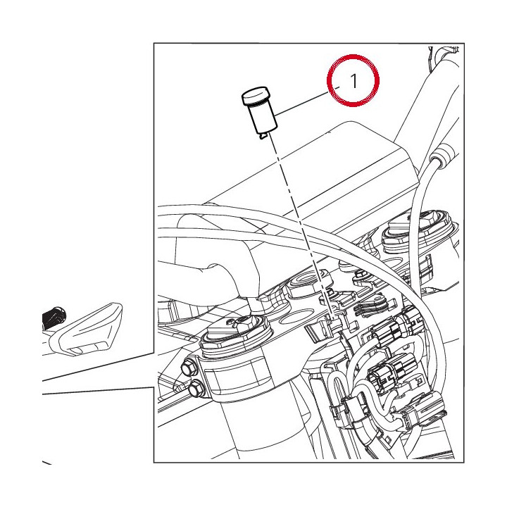 Témoin D'Avertissement — réf. 53610051C | Ducati Store