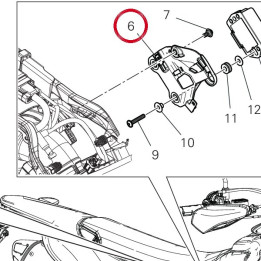 Support regulateur — réf. 8291T061A | Ducati Store