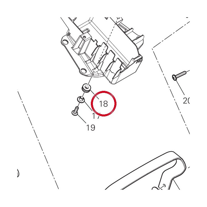 Caoutchouc 76410841B — réf. 76410841B | Ducati Store