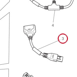 Adattatore Obd/Diagnosi eu5 — réf. 979000301 | Ducati Store