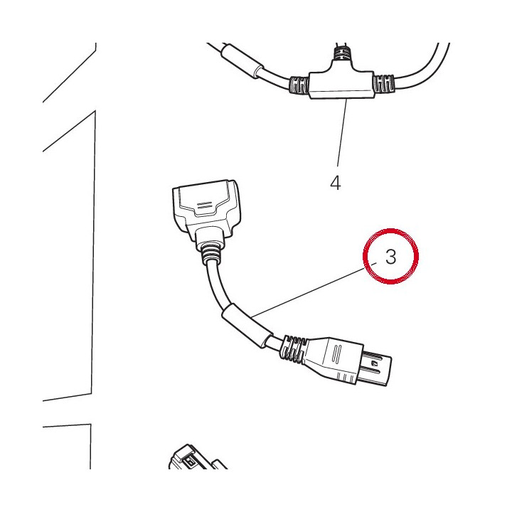 Adattatore Obd/Diagnosi eu5 — réf. 979000301 | Ducati Store