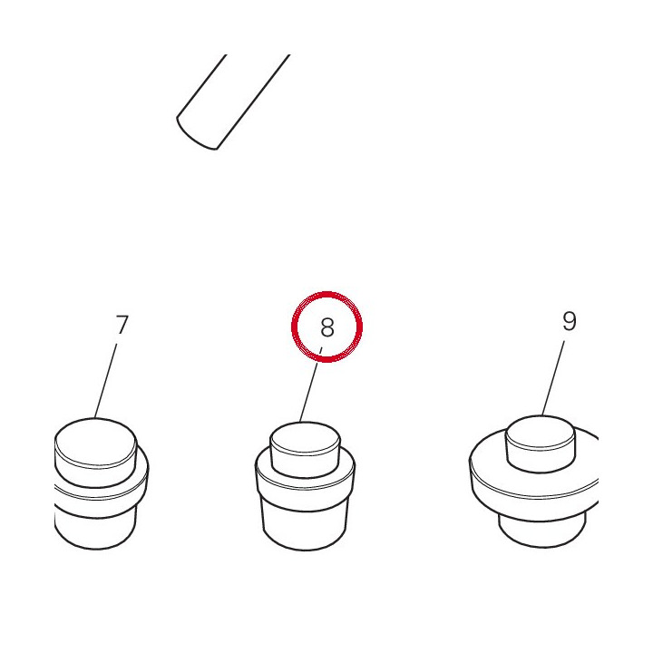 Tampon de barillet — réf. 8871B761A | Ducati Store