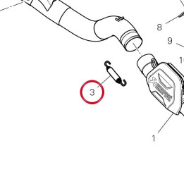 Ressort 7992B601A — réf. 7992B601A | Ducati Store