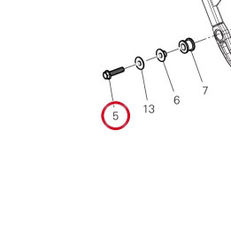 Vis special M8X40 — réf. 97612531AA | Ducati Store