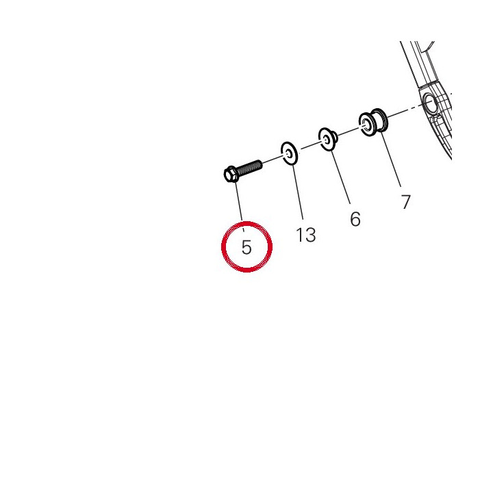 Vis special M8X40 — réf. 97612531AA | Ducati Store