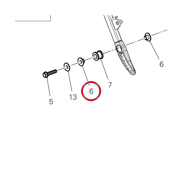 Entretoise 97612761A — réf. 97612761A | Ducati Store