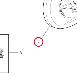 Protezione disco freno — réf. 97181551A | Ducati Store