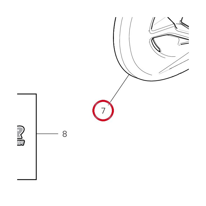 Protezione disco freno — réf. 97181551A | Ducati Store