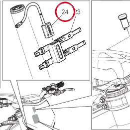 Unité contrôle dcl 94310032A — réf. 94310033A | Ducati Store