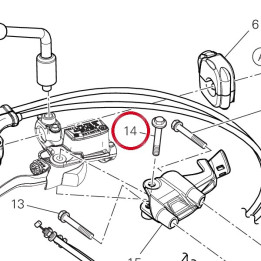 Vis special gauche — réf. 7791E381AA | Ducati Store