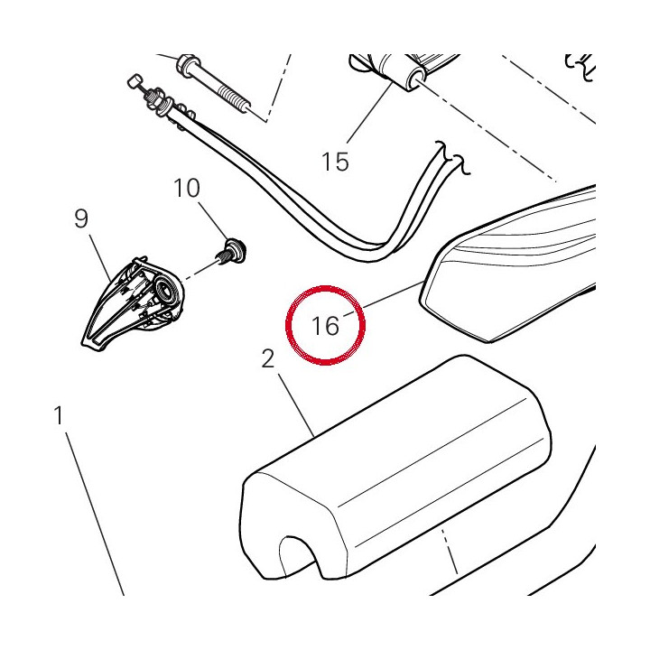 Protege-Main droite — réf. 46017872AA | Ducati Store