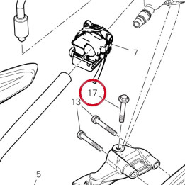 Vis special droite — réf. 7791E301AA | Ducati Store