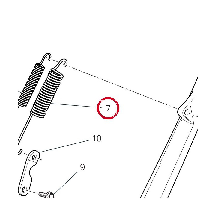 Ressort extérieur béquille — réf. 79917451AA | Ducati Store