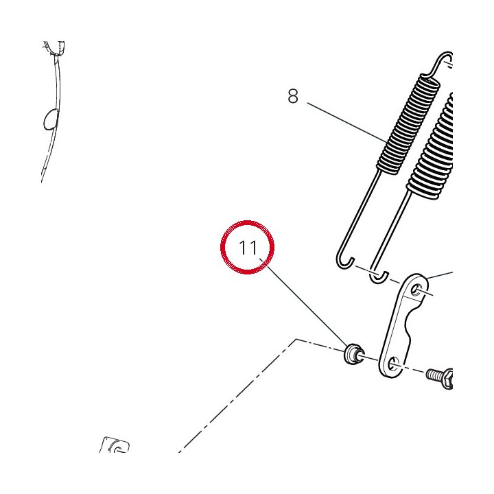 Entretoise 71616861AA — réf. 71616861AA | Ducati Store