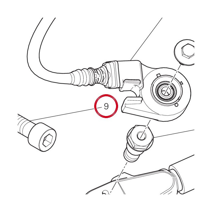 Vis tcei M10X25 77110481A — réf. 77110481A | Ducati Store