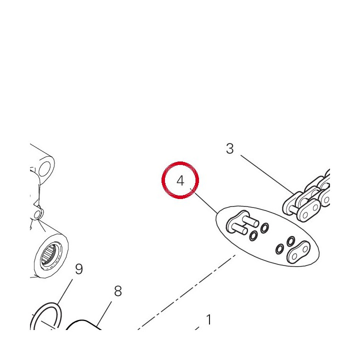 Joint chain 67740231A — réf. 67740231A | Ducati Store