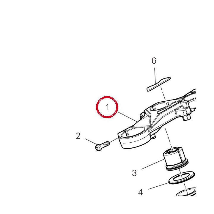 Tête de direction — réf. 34112462AA | Ducati Store